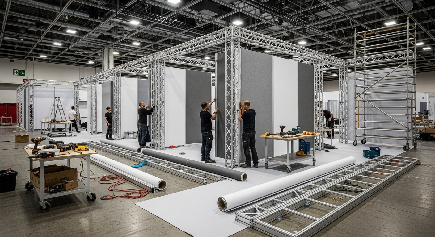 Modulární výstavní systémy — trendy a inovace pro rok 2026