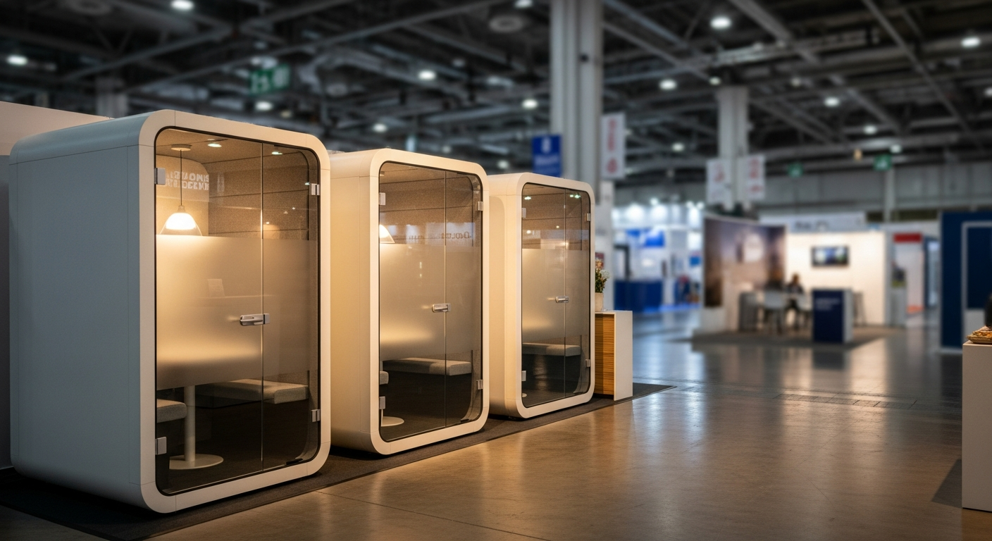 Tichá jednací zóna na veletrhu: případová studie z BVV Brno